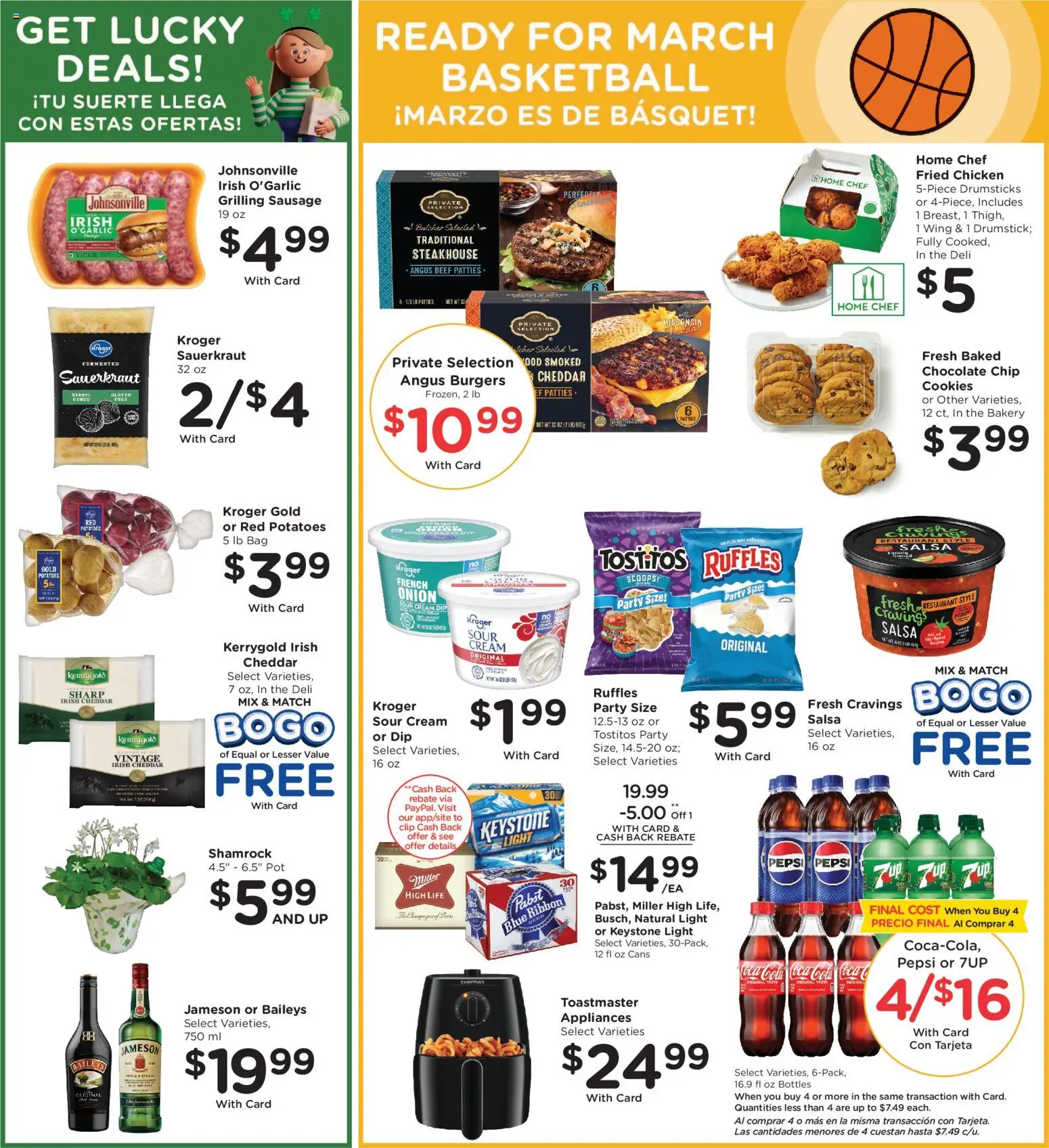 Smith's Weekly Ad - valid from 11.03.2026 | Page: 5 | Products: Bakery, Beef, Potatoes, Sausage