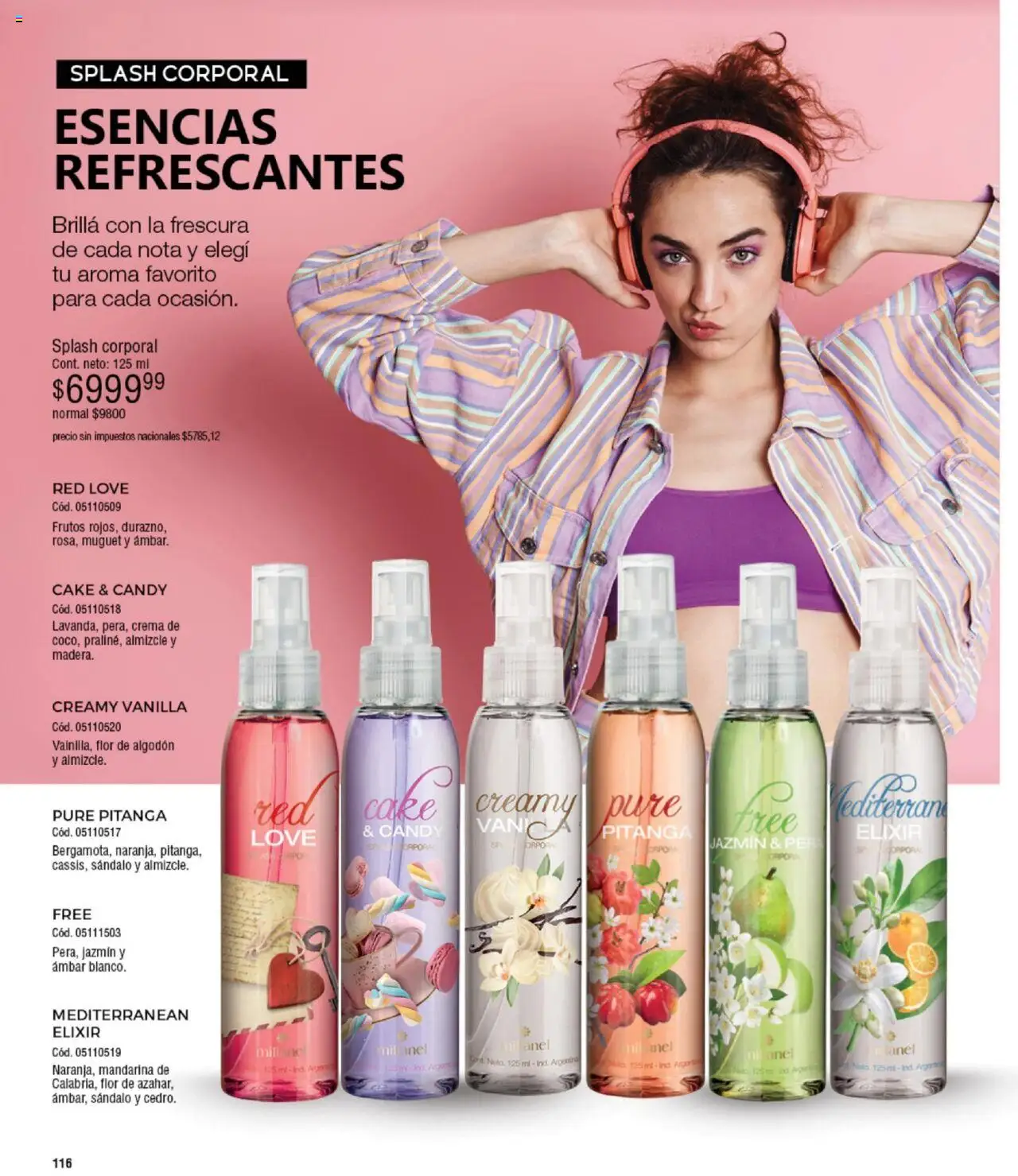 Millanel catálogo │ válido desde el 15.09.2025 | Página: 116 | Productos: Algodón, Durazno, Esencias, Crema