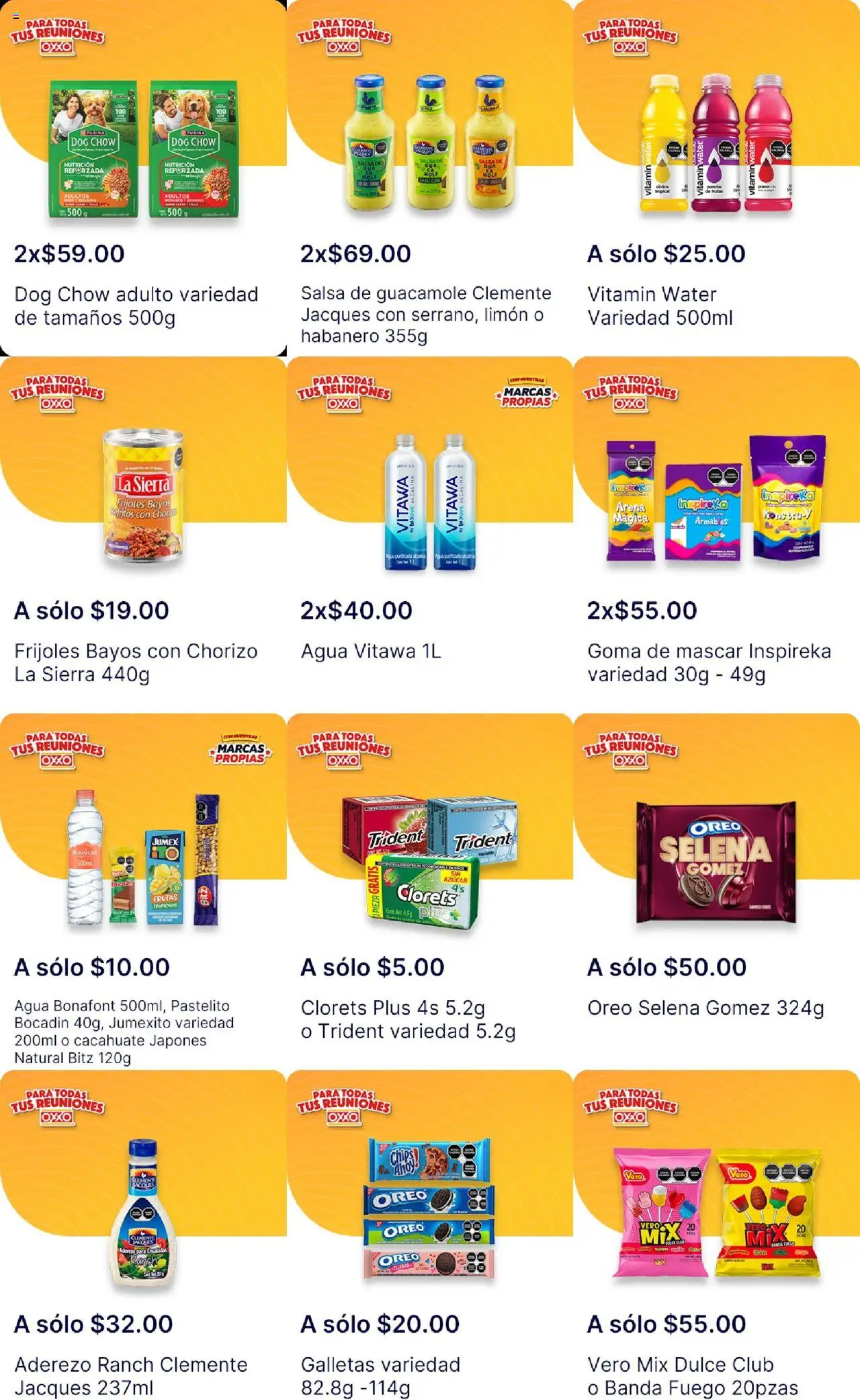 Nuevas ofertas de OXXO válidas en toda la República Mexicana desde el 26.09.2025. ¡Encuentra las mejores ofertas en OXXO - Folleto! | Página: 13 | Productos: Cacahuate, Agua, Limón, Sierra
