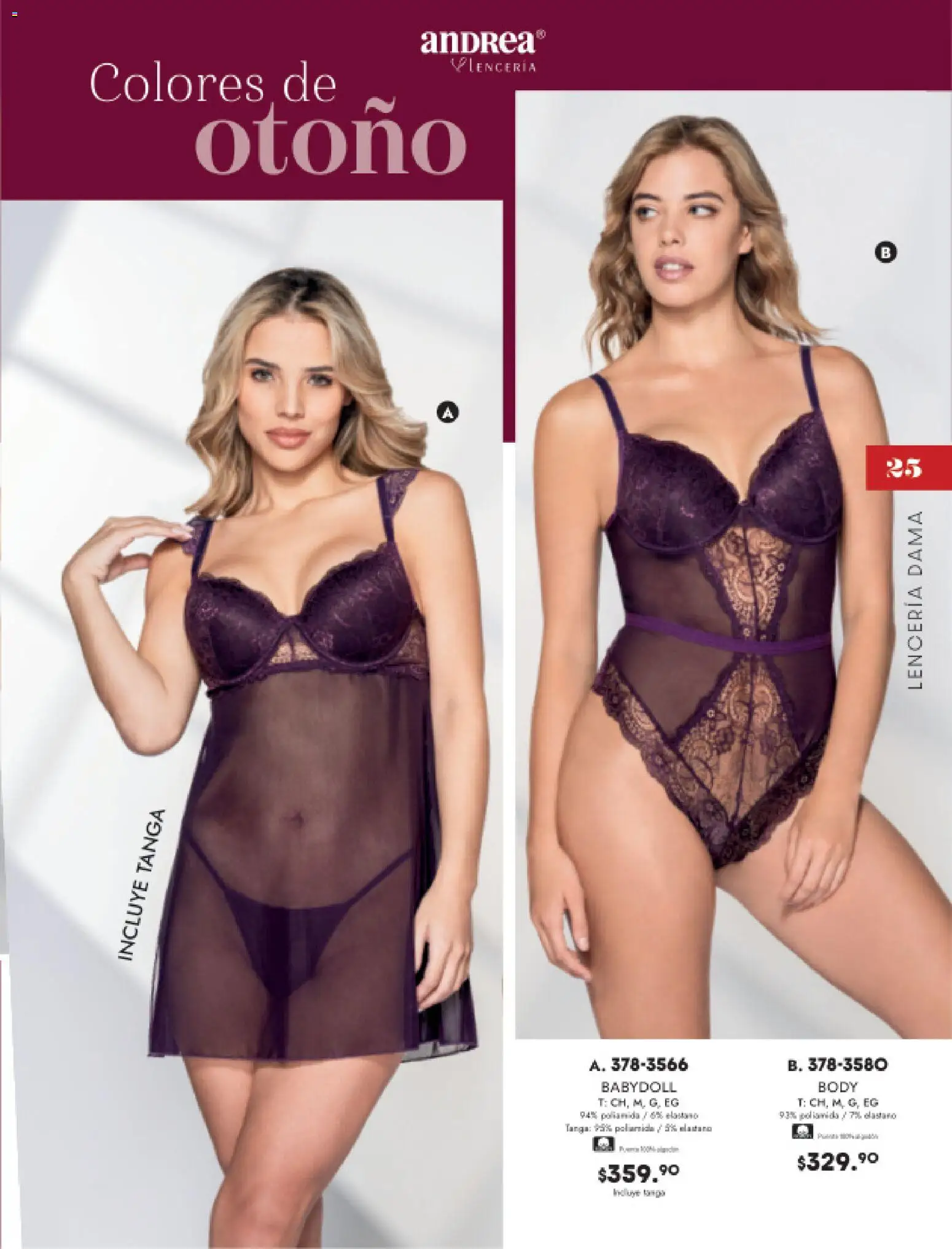 Nuevas ofertas de Andrea válidas en toda la República Mexicana desde el 16.11.2025. ¡Encuentra las mejores ofertas en Andrea catálogo Moda Joven! | Página: 25