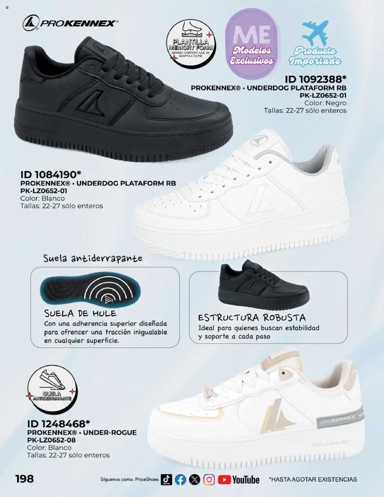 Nuevas ofertas de Price Shoes válidas en toda la República Mexicana desde el 19.10.2025. ¡Encuentra las mejores ofertas en Price Shoes catálogo Exclusivos 2025! | Página: 198