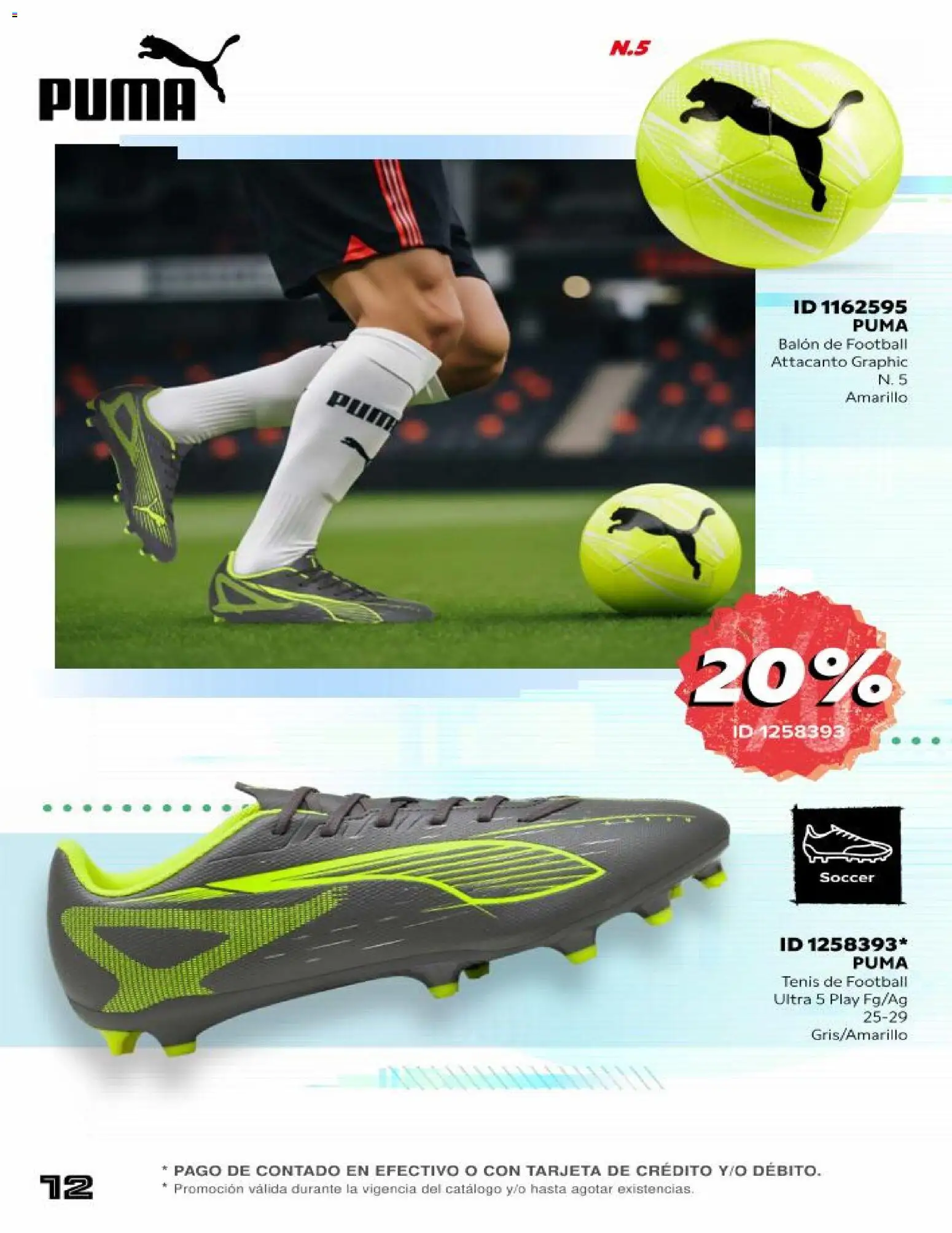 Nuevas ofertas de Price Shoes válidas en toda la República Mexicana desde el 15.11.2025. ¡Encuentra las mejores ofertas en Price Shoes catálogo Soccer Aco! | Página: 12 | Productos: Tenis