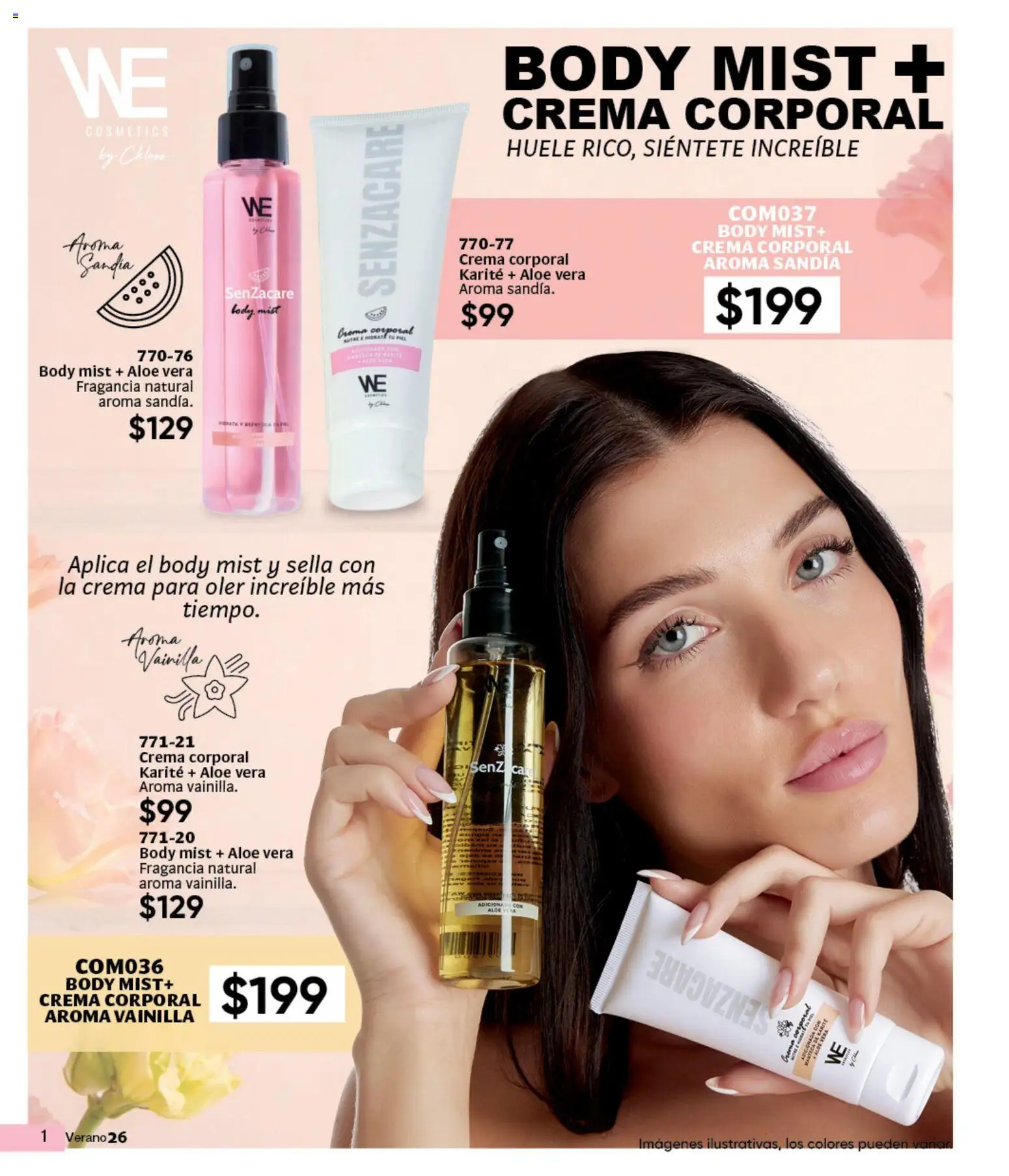 Nuevas ofertas de Cklass válidas en toda la República Mexicana desde el 05.03.2026. ¡Encuentra las mejores ofertas en Cklass catálogo Verano Handbags! | Página: 56 | Productos: Sandía, Crema, Body, Crema corporal