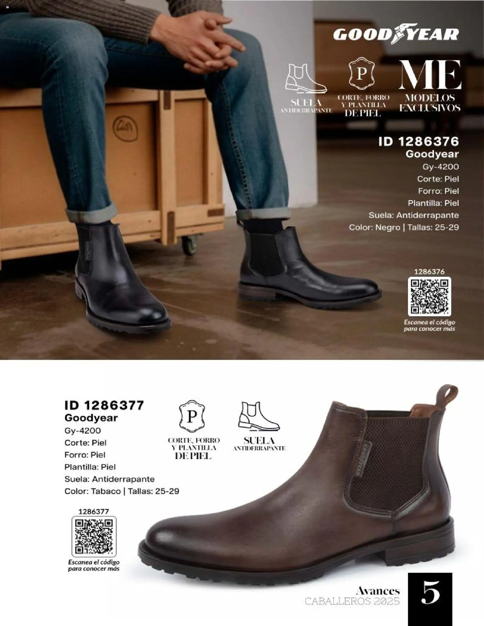 Nuevas ofertas de Price Shoes válidas en toda la República Mexicana desde el 15.11.2025. ¡Encuentra las mejores ofertas en Price Shoes catálogo Avances Caballeros 2026! | Página: 5