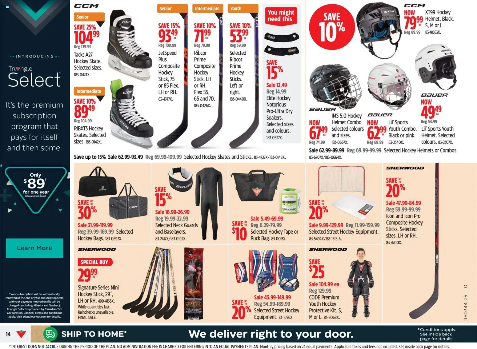 Canadian Tire flyer valid from 23.10.2025 | Page: 14 | Products: Cable