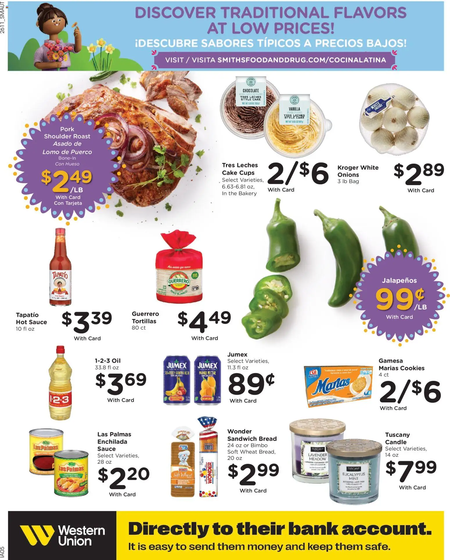 Smith's Weekly Ad - valid from 15.04.2026 | Page: 12 | Products: Oil, Chocolate, Pork, Cookies
