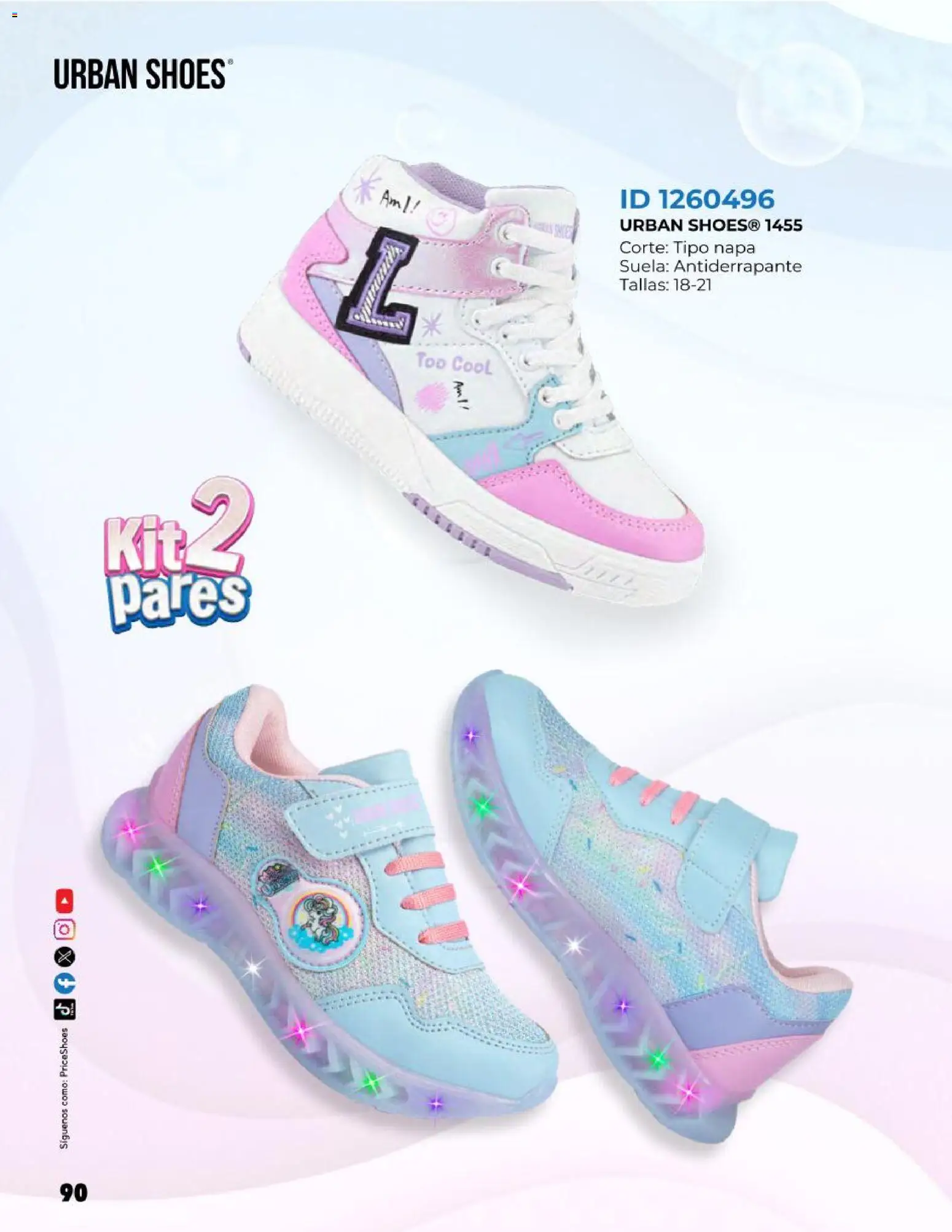 Nuevas ofertas de Price Shoes válidas en toda la República Mexicana desde el 27.10.2025. ¡Encuentra las mejores ofertas en Price Shoes catálogo Kids todo en uno! | Página: 90
