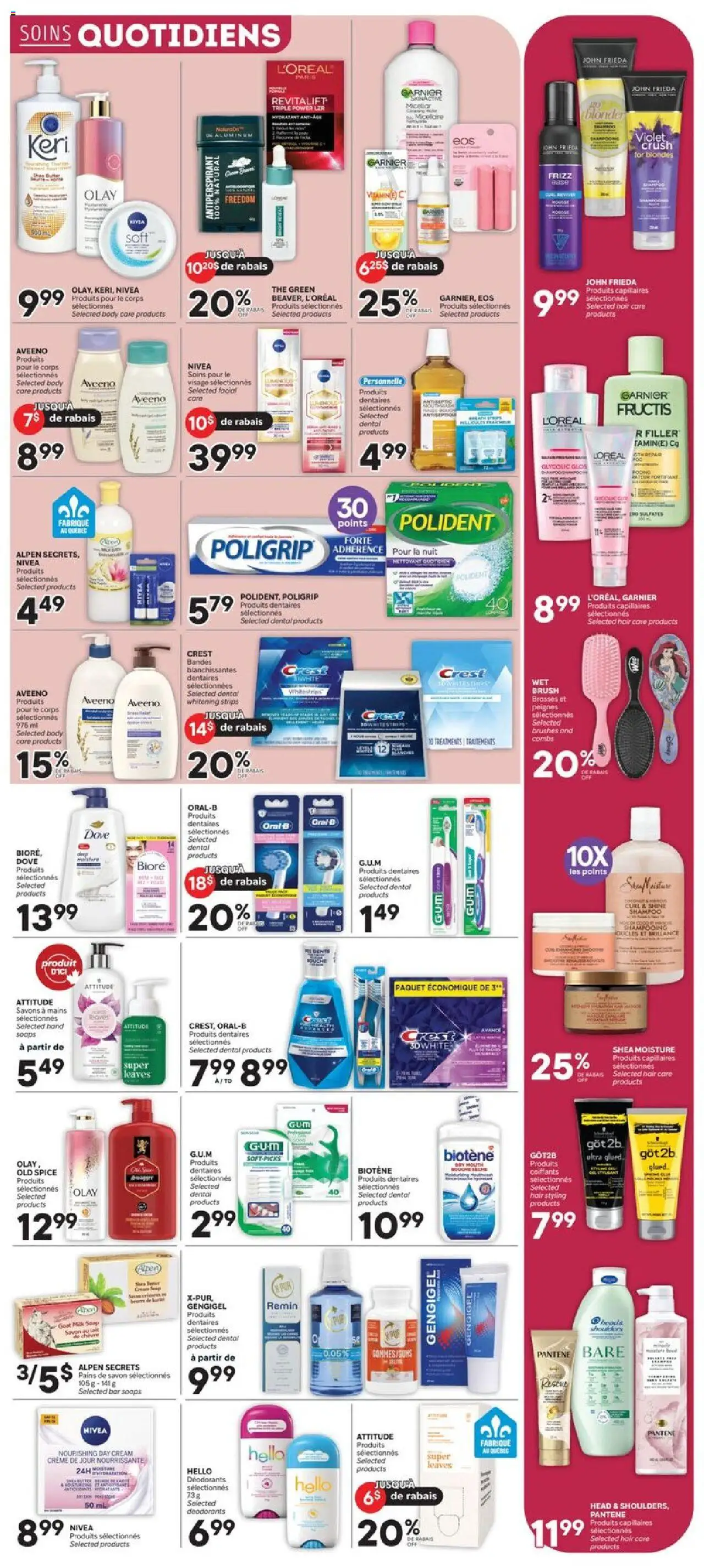 Brunet flyer valid from 07.08.2025 | Page: 6 | Products: Cream, Brush, Shampoo, Antiperspirant