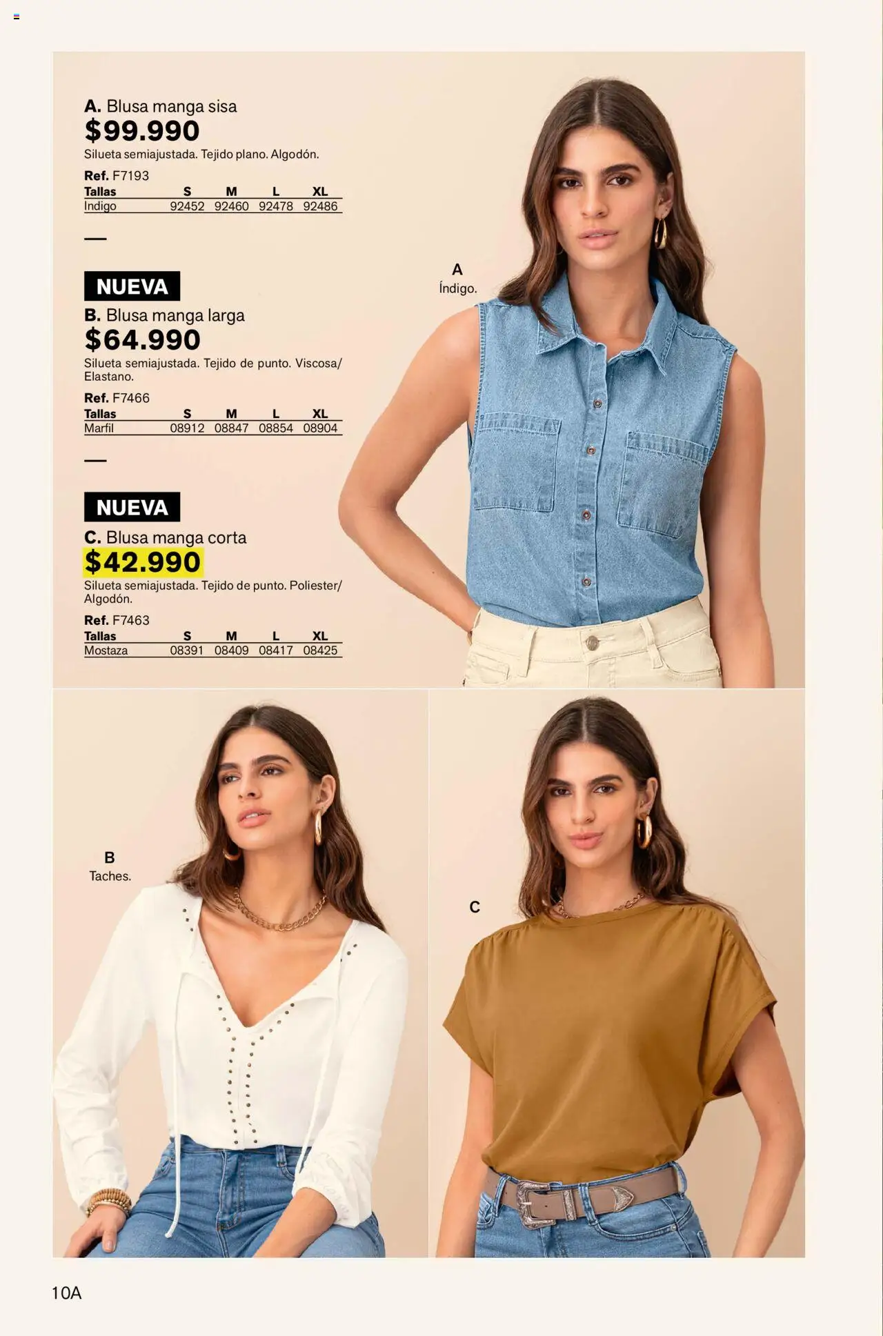 Leonisa revista - valida desde el 12.09.2025 | Página: 10 | Productos: Mostaza, Blusa
