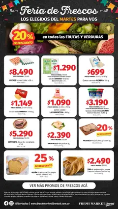 Vista previa Hipermercado Libertad - Feria de Frescos - DOT válido desde el 29.07.2025