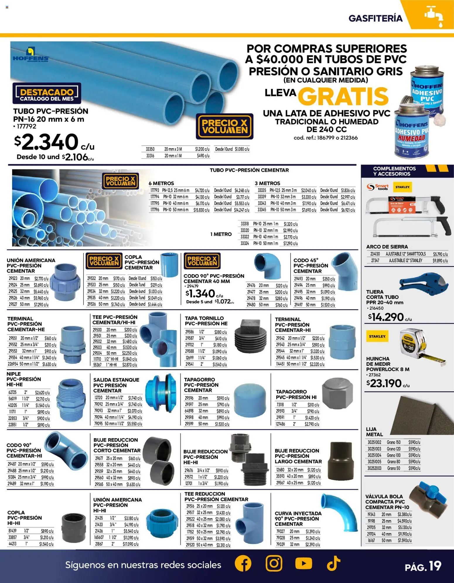 Construmart Ofertas │ válido desde el 01.04.2026 | Página: 19 | Productos: Tijera, Tornillo, Sierra, Lija