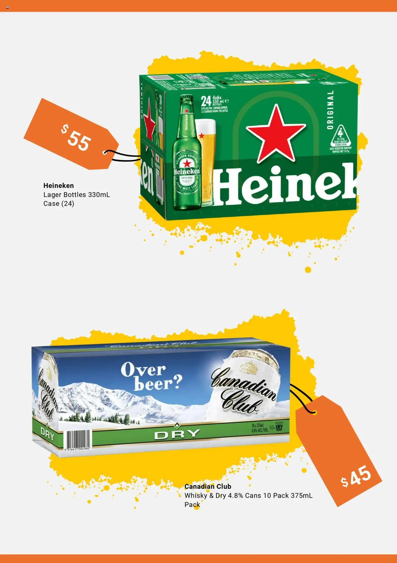 BWS catalogue - valid from 25.09.2025 | Page: 4 | Products: Beer, Case, Weight