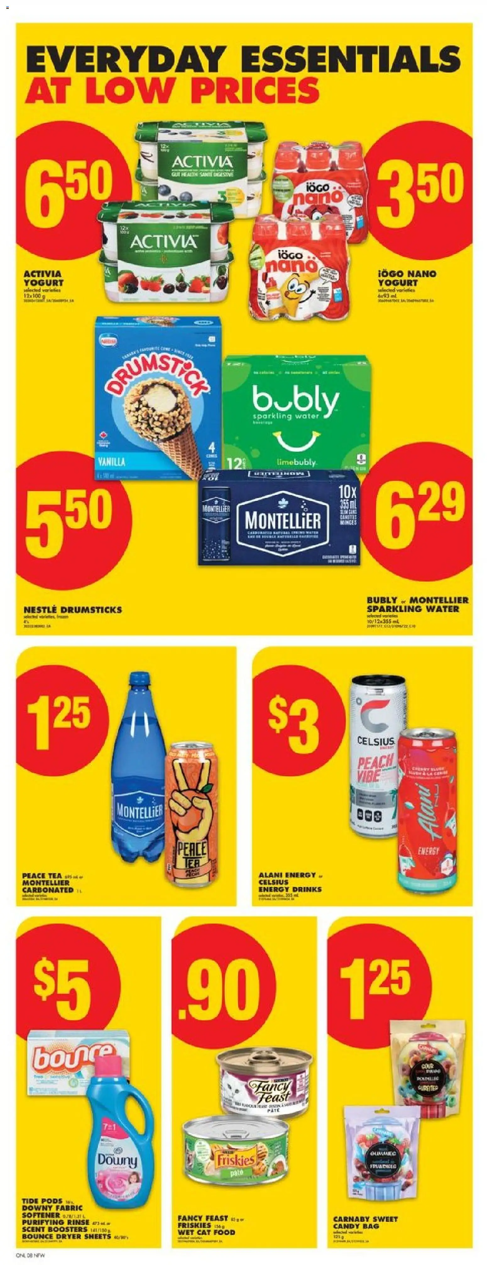 No Frills flyer valid from 30.10.2025 | Page: 13 | Products: Tea, Ice cream, Bag, Yogurt