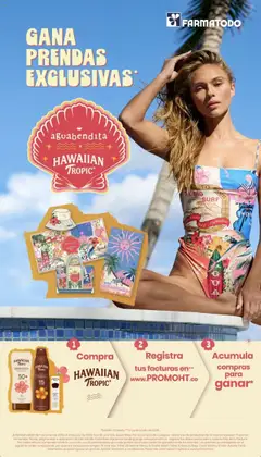 FarmaTodo - Promociones Hawaiian Tropic -  Vista previa de la revista de la tienda FarmaTodo valido desde el 01.06.2025