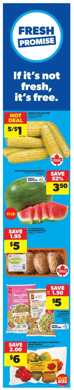 Preview of Real Canadian Superstore weekly flyer / circulaire from shop Real Canadian Superstore valid from 31.07.2025