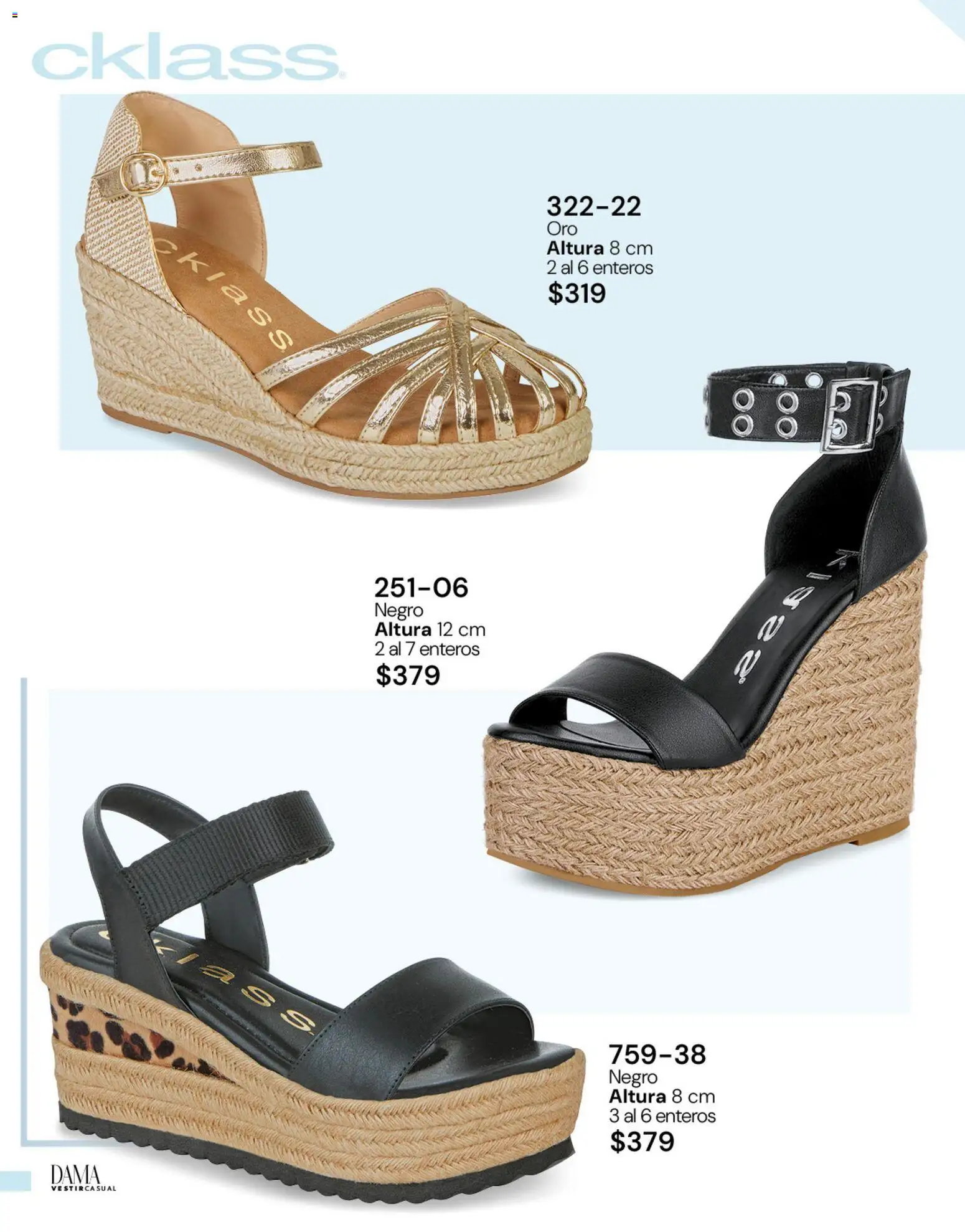 Nuevas ofertas de Cklass válidas en toda la República Mexicana desde el 05.03.2026. ¡Encuentra las mejores ofertas en Cklass catálogo Complemento Verano Ropa! | Página: 334