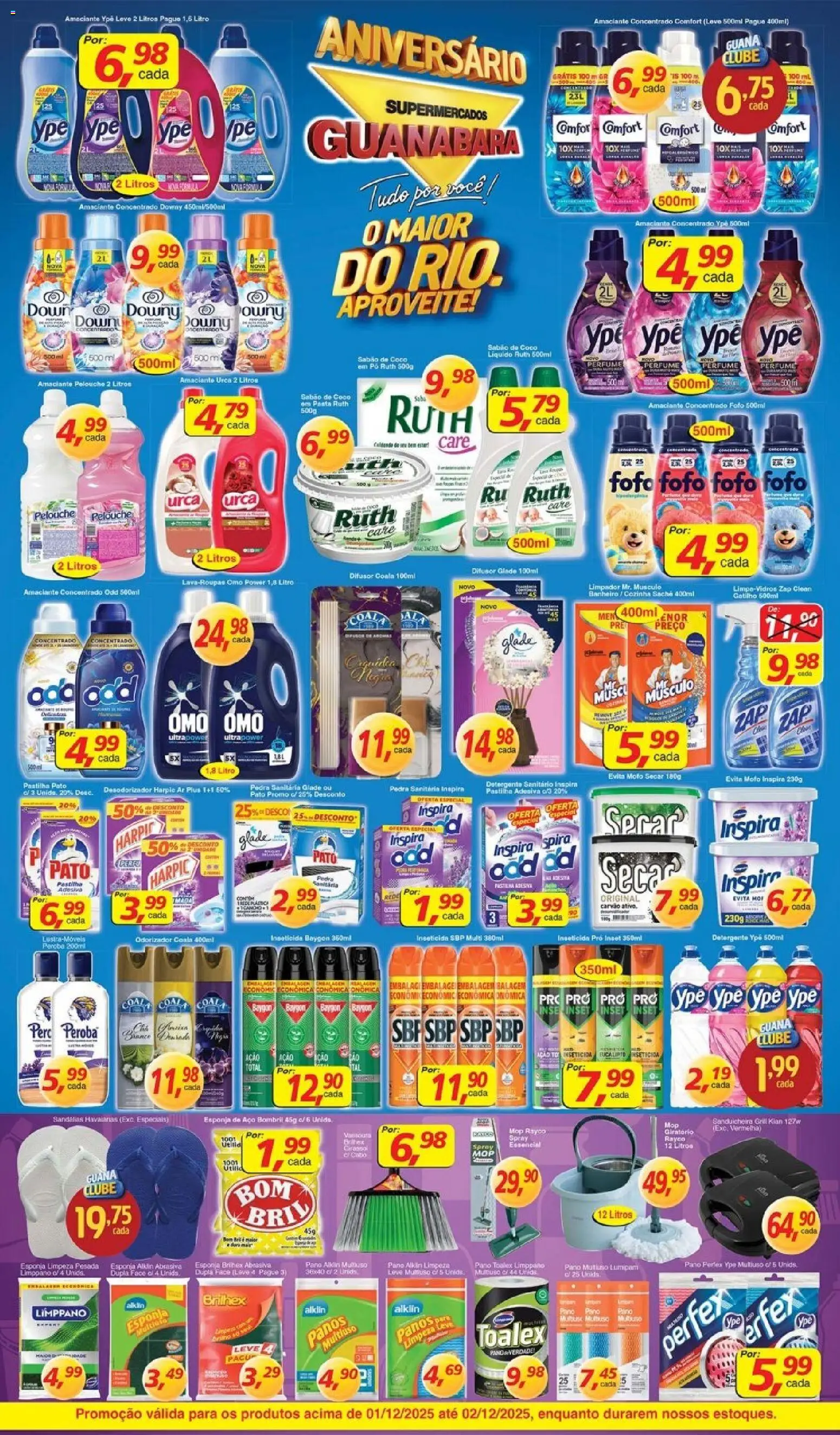 Supermercados Guanabara Folheto - válido de 01.12.2025 | Página: 11 | Produtos: Difusor, Coco, Pasta, Esponja de aço