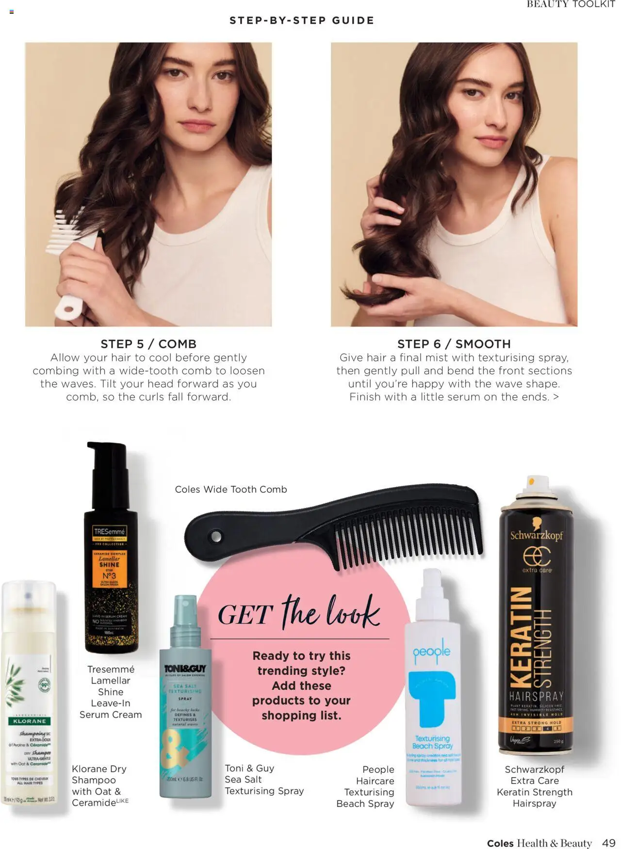 Coles catalogue - valid from 07.10.2025 | Page: 49 | Products: Plant, Shampoo, Cream, Salt