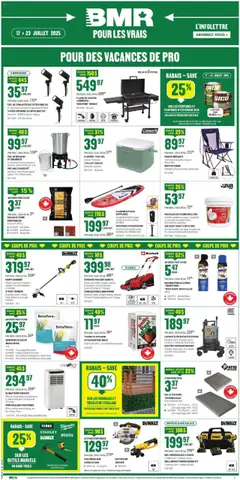Preview of BMR weekly flyer from shop BMR valid from 17.07.2025