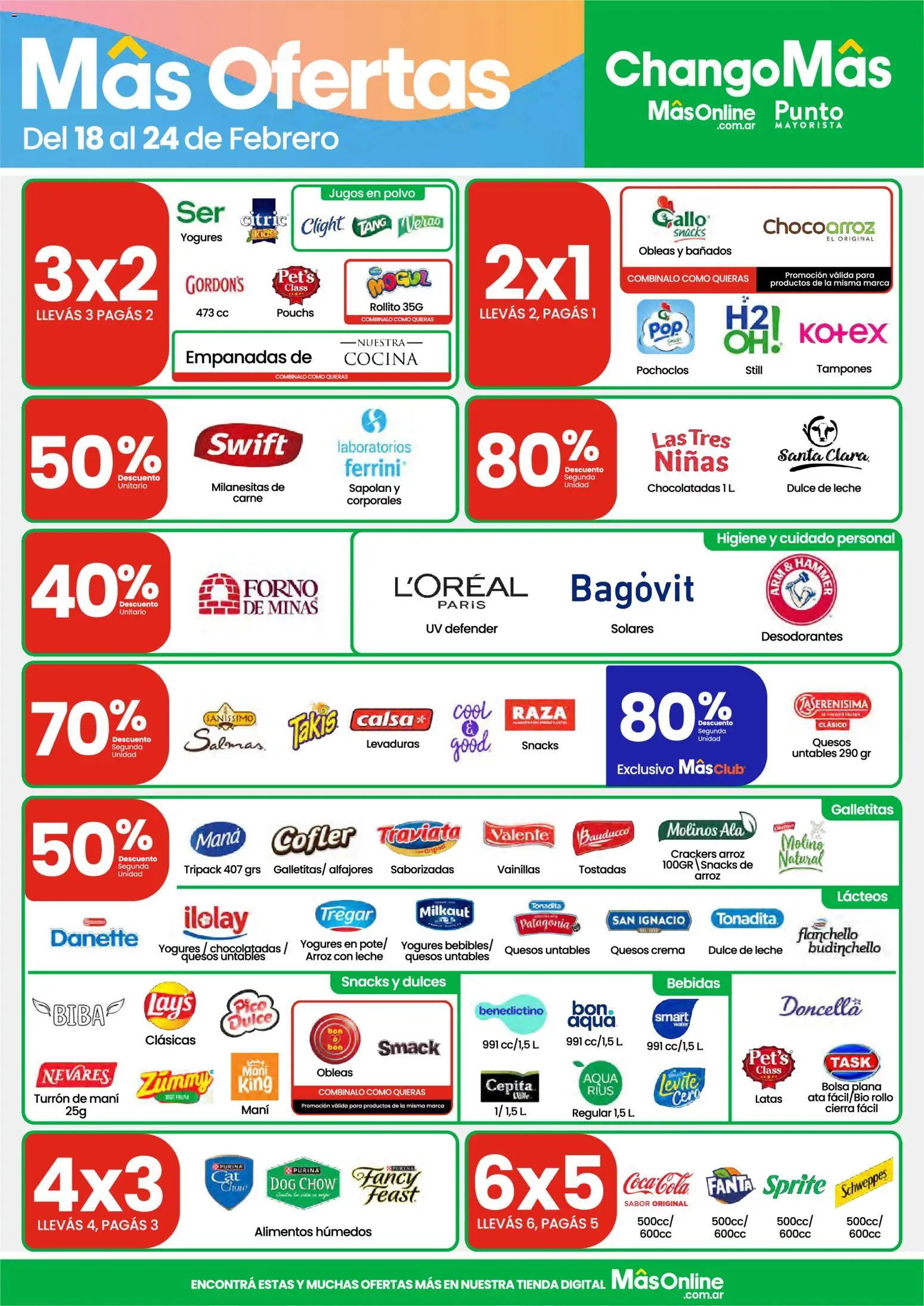 Punto Mayorista catálogo │ válido desde el 18.02.2026 | Página: 2 | Productos: Galletitas, Mani, Turrón, Crema