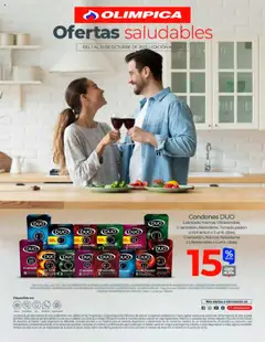 Olímpica - Ofertas saludables -  Vista previa de la revista de la tienda Olímpica valido desde el 01.10.2025