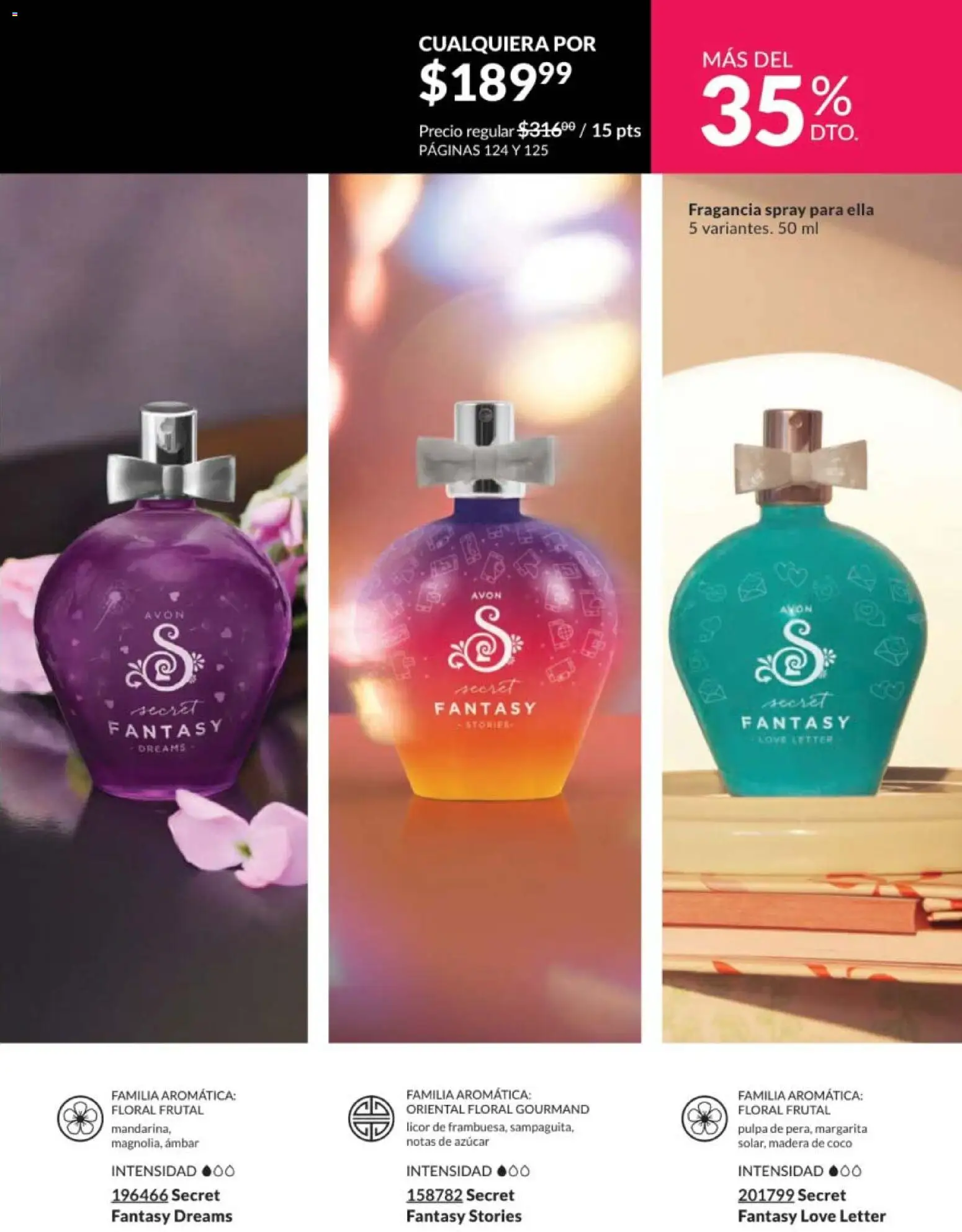 Nuevas ofertas de AVON válidas en toda la República Mexicana desde el 30.01.2026. ¡Encuentra las mejores ofertas en AVON campaña 3 2026! | Página: 119 | Productos: Azúcar, Perfume, Fragancia