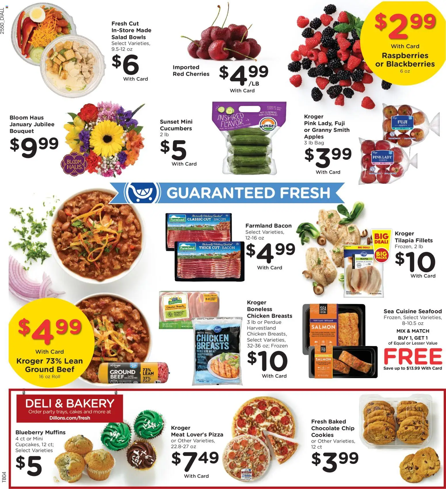 Dillons Weekly Ad - KS - valid from 14.01.2026 | Page: 11 | Products: Bakery, Beef, Cucumbers, Bag