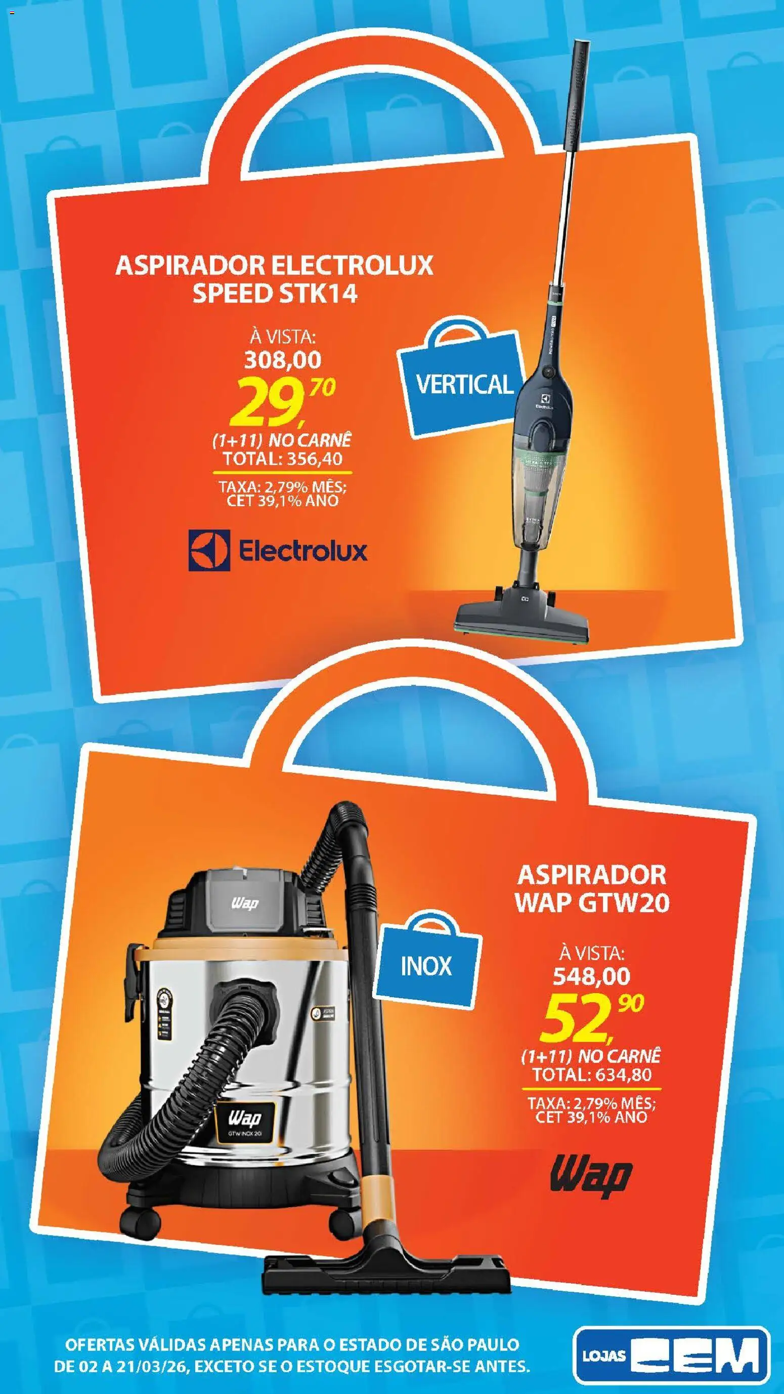 Lojas Cem Folheto - válido de 02.03.2026 | Página: 119 | Produtos: Carne