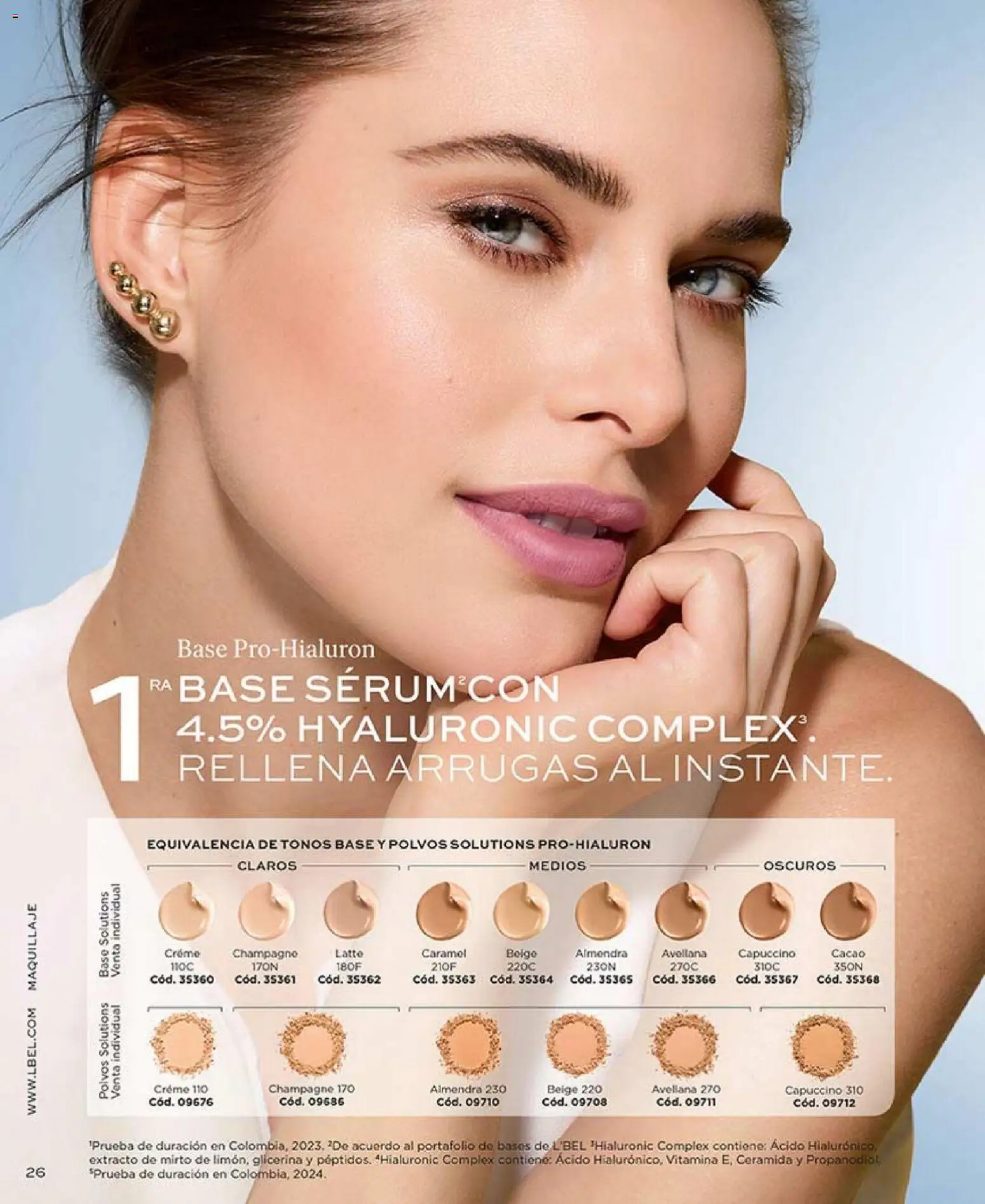 Catálogo L'Bel válido desde 27.12.2025 | Página: 26 | Productos: Maquillaje