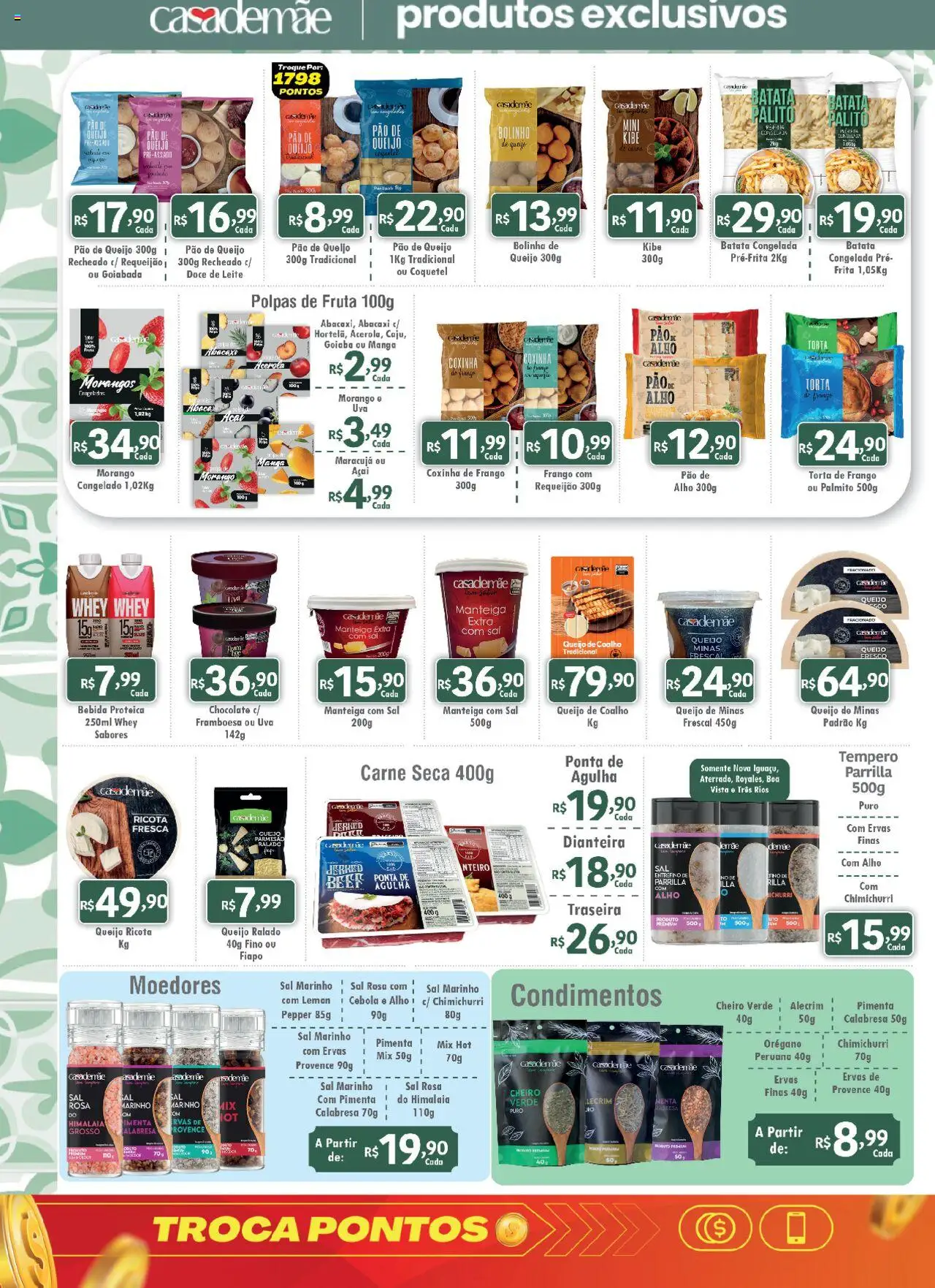 Royal Supermercados Folheto - válido de 28.07.2025 | Página: 2 | Produtos: Palmito, Leite, Carne, Orégano