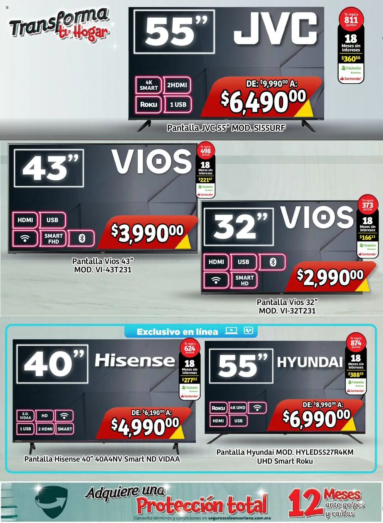 Nuevas ofertas de Soriana válidas en toda la República Mexicana desde el 28.08.2025. ¡Encuentra las mejores ofertas en Soriana - Transforma tu hogar Mercado Nacional! | Página: 4 | Productos: Usb, Té