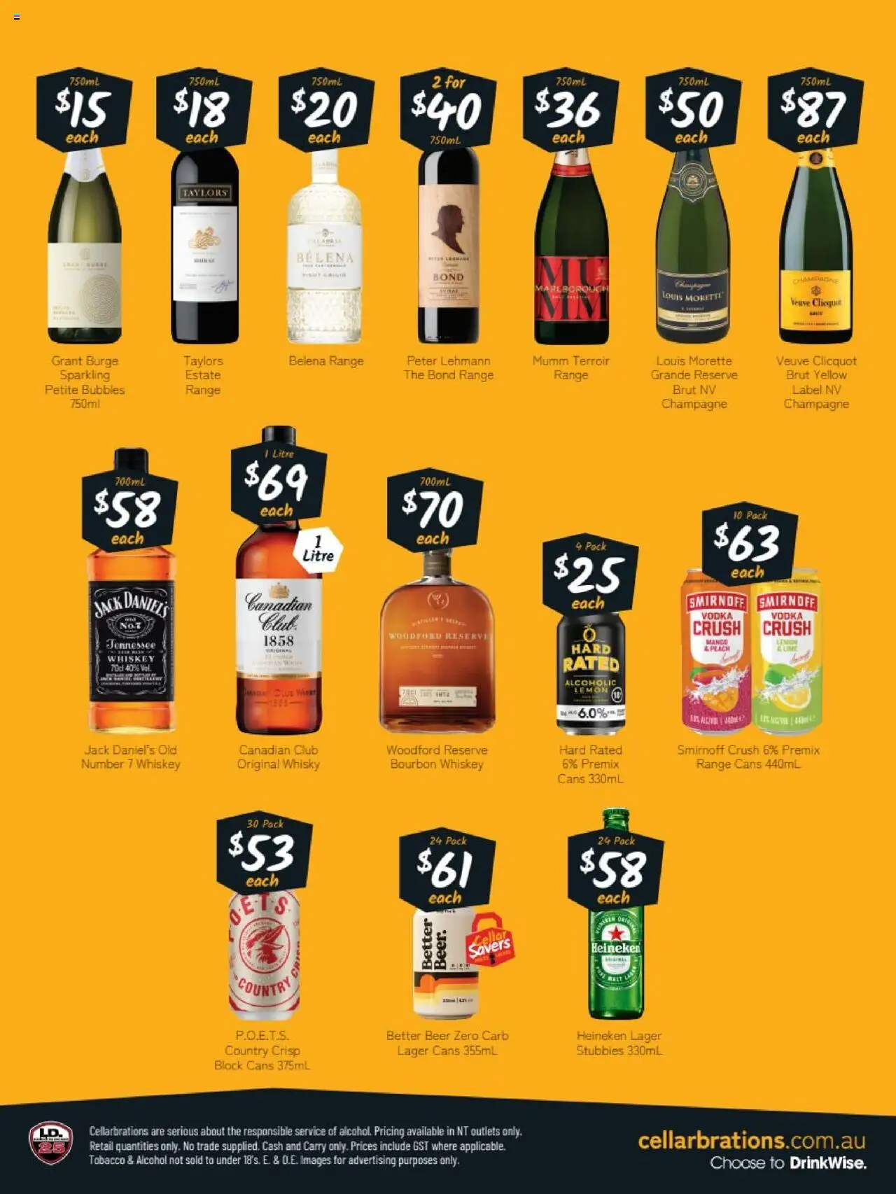 Cellarbrations catalogue - valid from 20.10.2025 | Page: 3 | Products: Beer, Bourbon, Whiskey, Mango