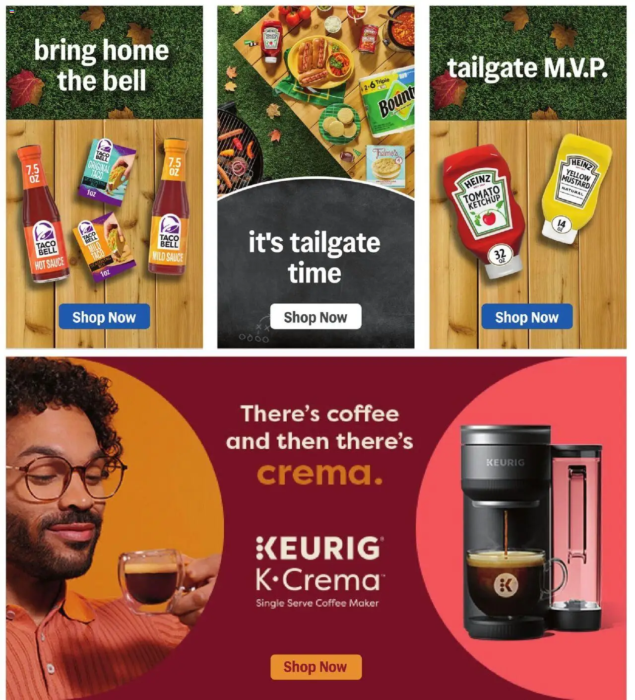 Meijer Weekly Ad - valid from 08.10.2025 | Page: 34 | Products: Coffee, Ketchup, Sauce, Coffee maker