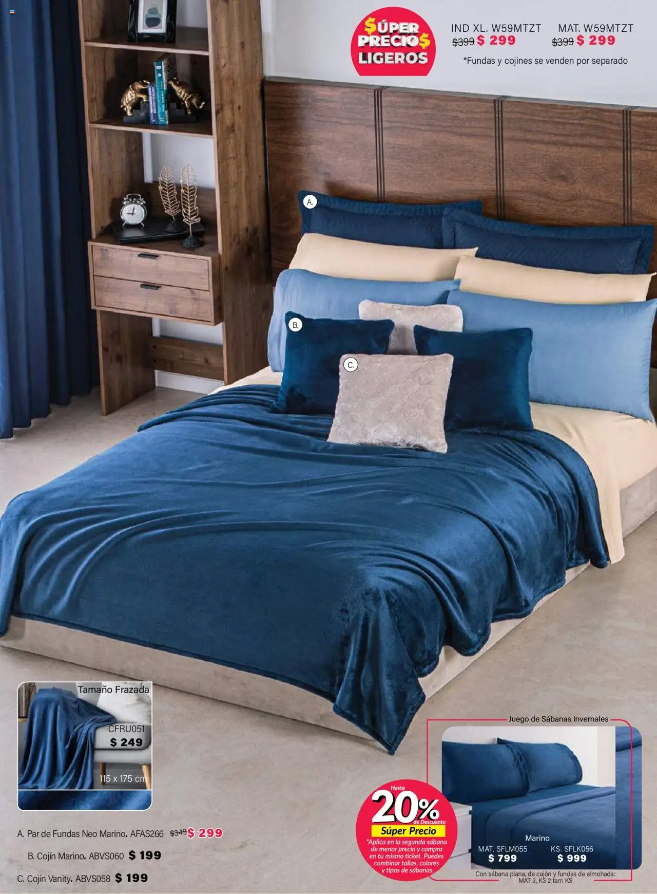 Nuevas ofertas de Colchas Concord válidas en toda la República Mexicana desde el 01.08.2025. ¡Encuentra las mejores ofertas en Colchas Concord - Catálogo! | Página: 860 | Productos: Juego, Almohada, Sabanas
