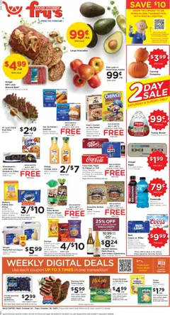 Preview of Fry's Food weekly ads valid from 22.10.2025