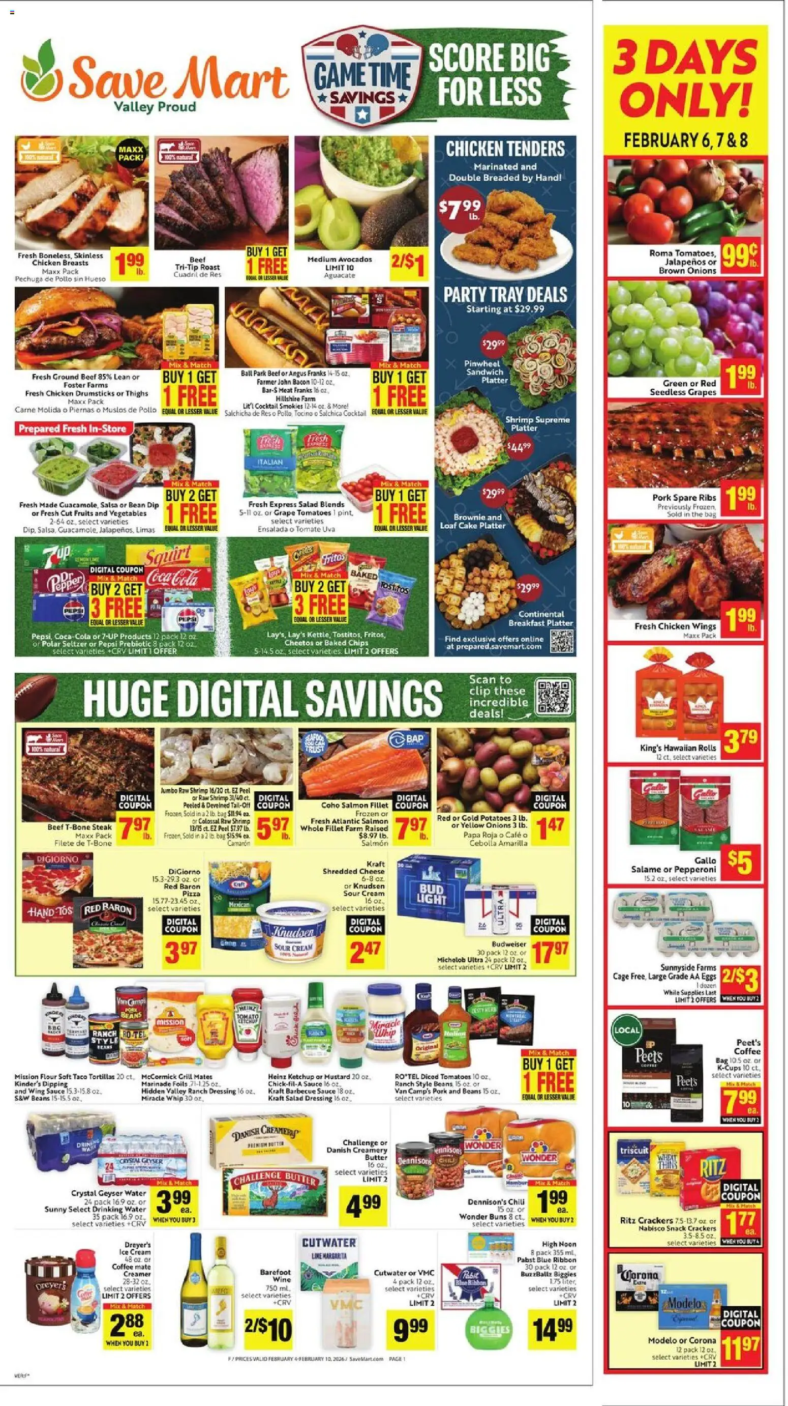 Save Mart Weekly Ad - valid from 04.02.2026 | Page: 1