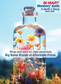 Preview of Bi-Mart weekly ads valid from 01.03.2026