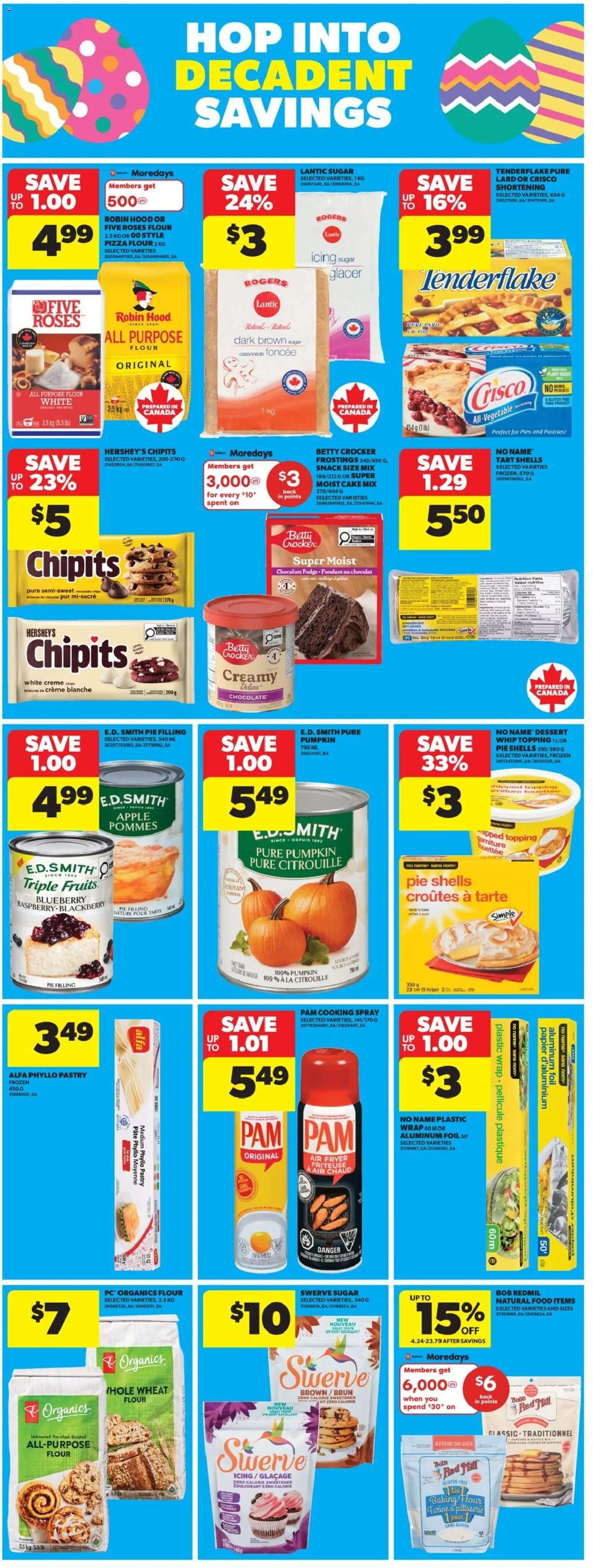 Real Canadian Superstore flyer valid from 19.03.2026 | Page: 15 | Products: Chips, Fryer, Chocolate, Pizza