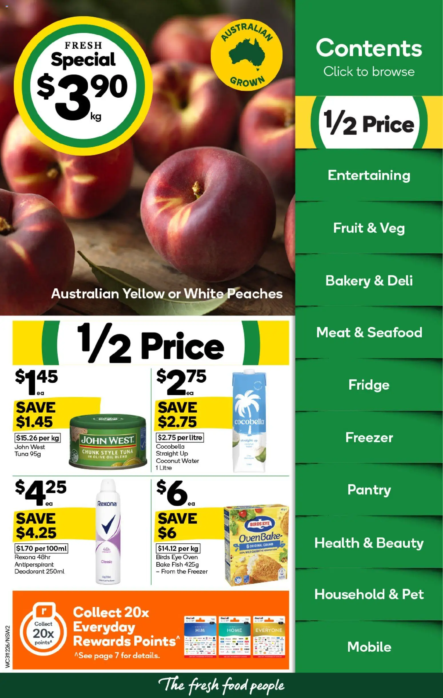 Woolworths catalogue - valid from 31.12.2025 | Page: 2 | Products: Antiperspirant, Olive oil, Tuna, Fridge