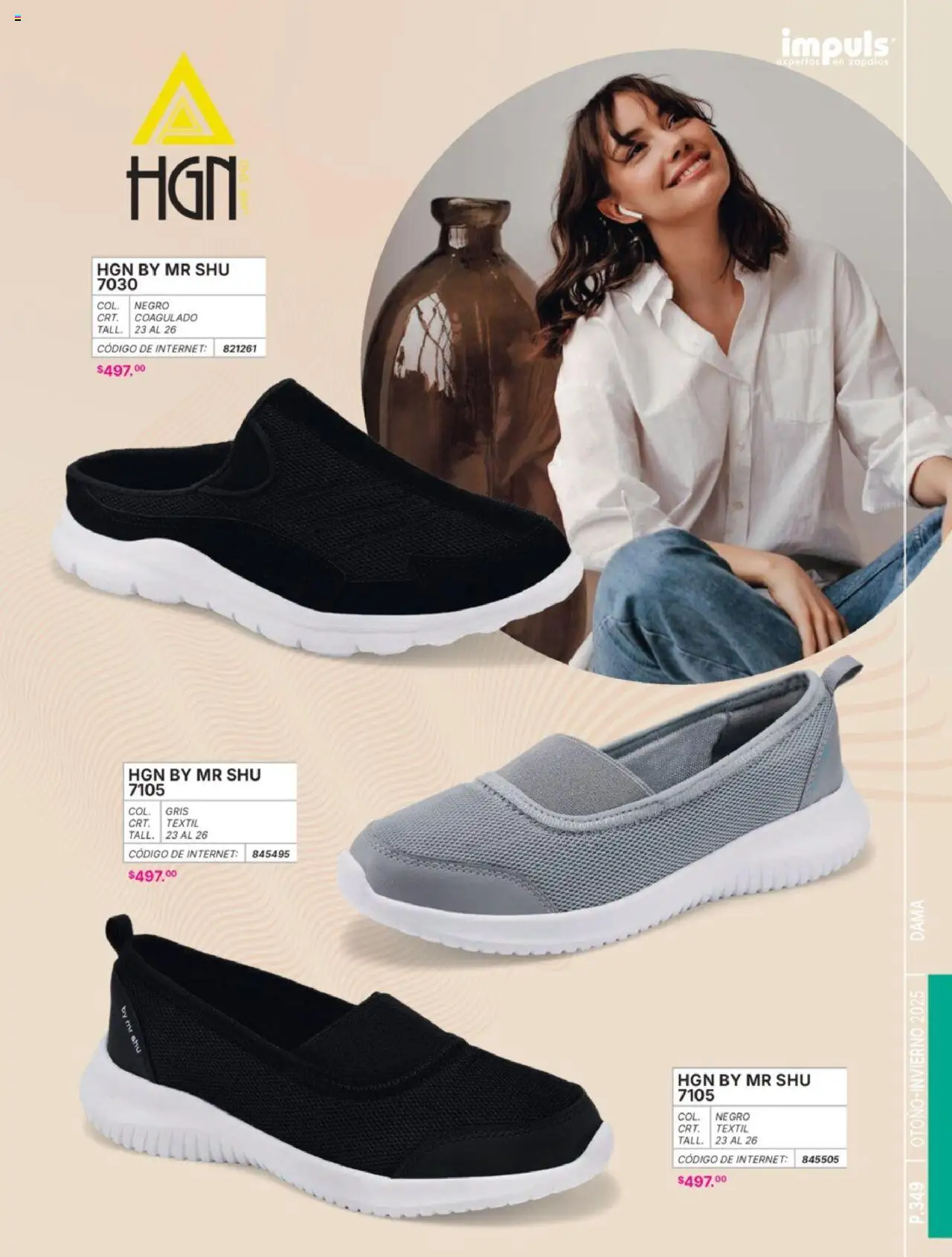 Nuevas ofertas de Impuls válidas en toda la República Mexicana desde el 07.07.2025. ¡Encuentra las mejores ofertas en Impuls catálogo Dama Otoño-Invierno 2025! | Página: 351 | Productos: Zapatos