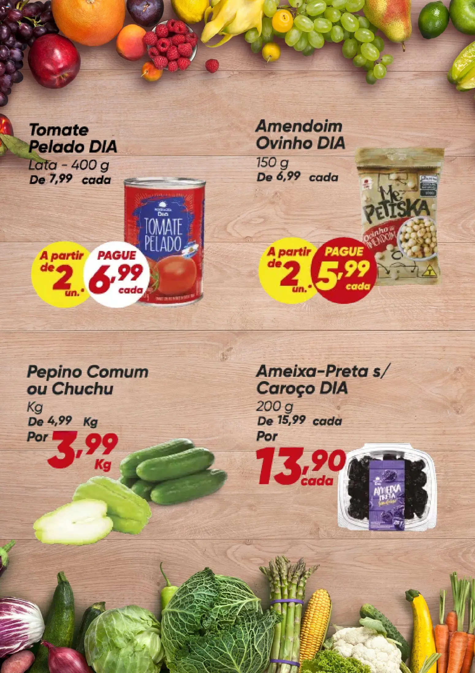 Dia Folheto - válido de 17.11.2025 | Página: 6 | Produtos: Chuchu, Amendoim