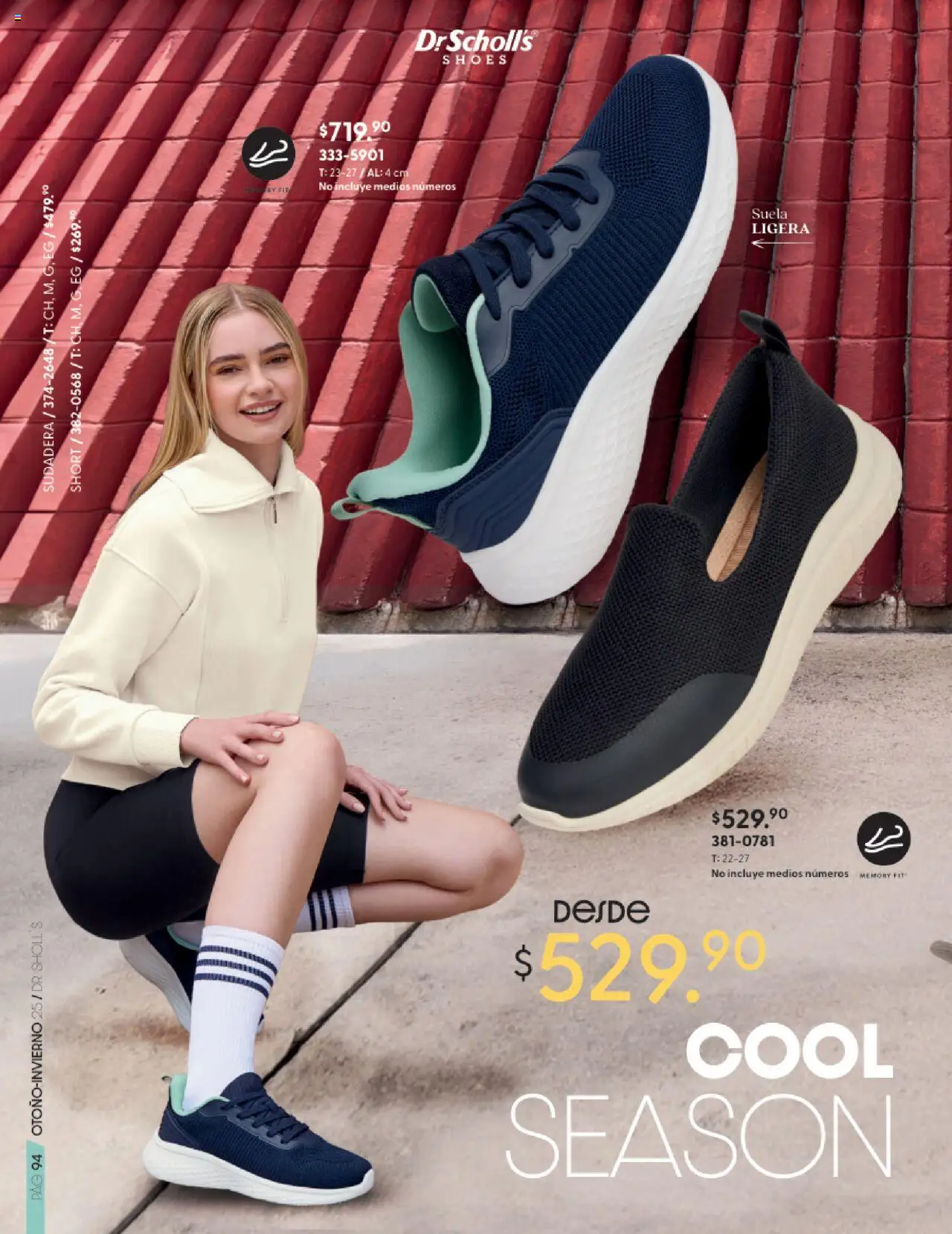 Nuevas ofertas de Andrea válidas en toda la República Mexicana desde el 25.08.2025. ¡Encuentra las mejores ofertas en Andrea - Catálogo Dr Scholls! | Página: 9 | Productos: Sudadera, Short