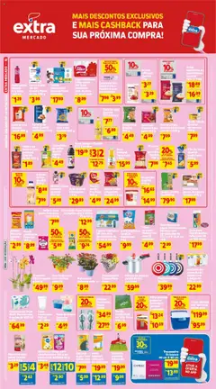 Extra - Ofertas de Mercado Rosadinha - Pré-Visualização do folheto da loja Extra, válido de 01.10.2025 | Página: 7 | Produtos: Pão, Atum, Leite em pó, Vassoura