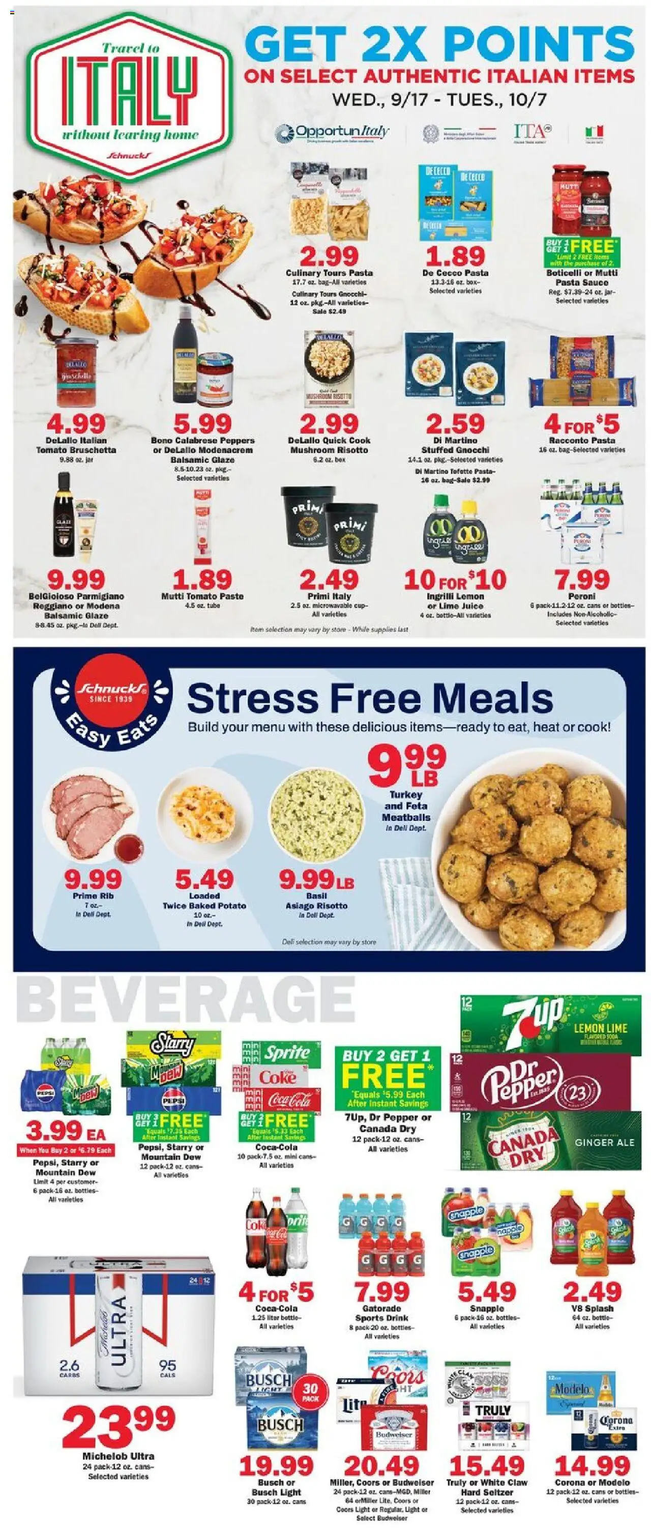 Schnucks Weekly Print Ad - IL - valid from 24.09.2025 | Page: 5 | Products: Pasta, Sauce, Lemon, Lime