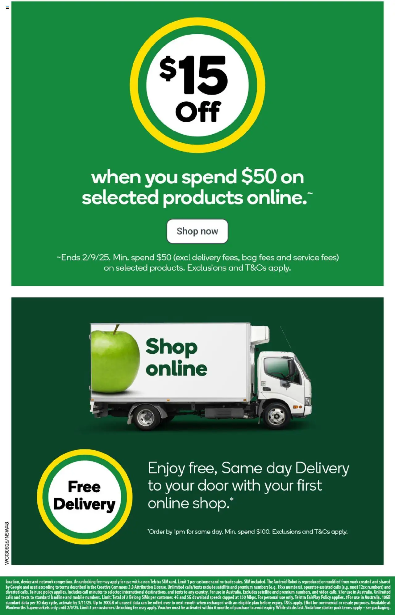 Woolworths catalogue - valid from 27.08.2025 | Page: 48 | Products: Device, Satellite, Robot, Mobile
