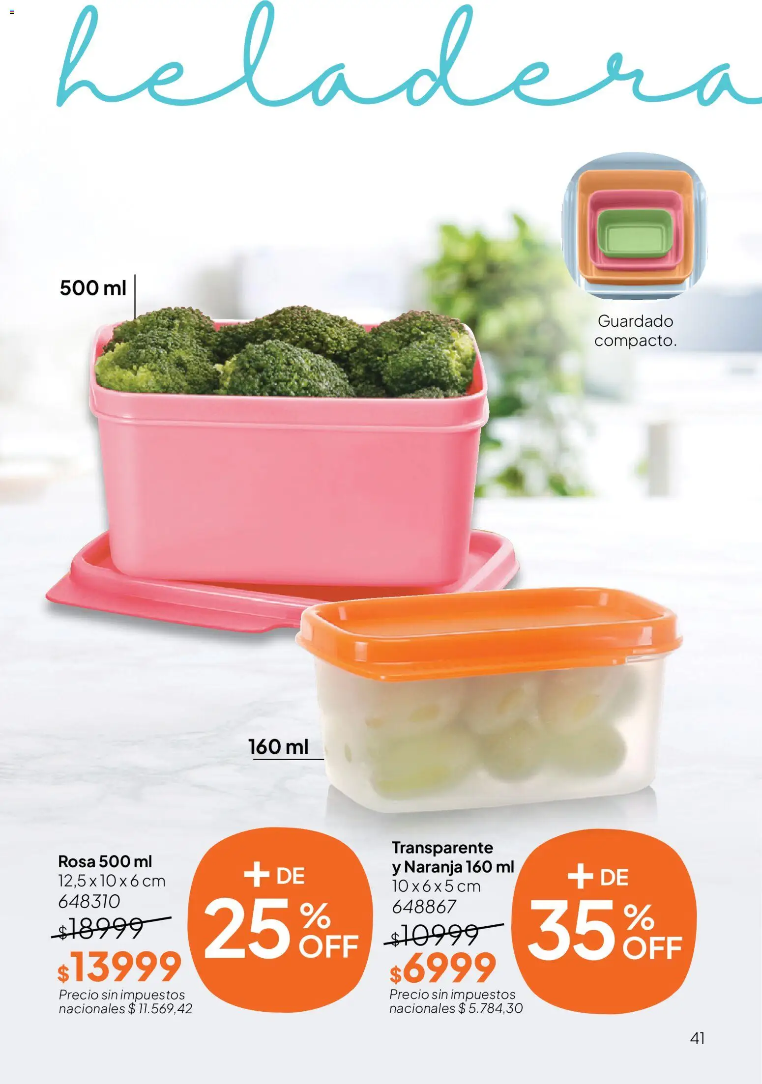 Tupperware Folleto │ válido desde el 28.04.2026 | Página: 42 | Productos: Heladera