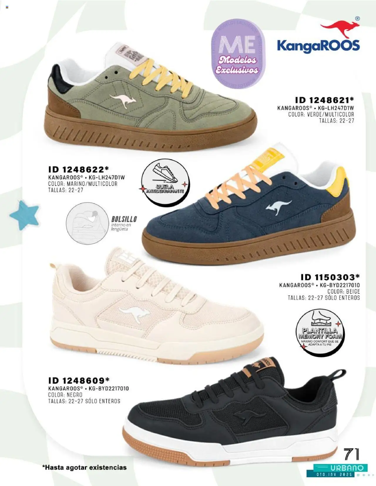Nuevas ofertas de Price Shoes válidas en toda la República Mexicana desde el 24.07.2025. ¡Encuentra las mejores ofertas en Price Shoes catálogo Urbano otoño / invierno 2025! | Página: 71