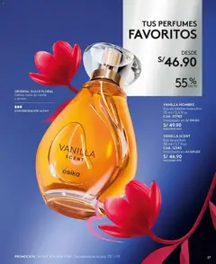 Vista previa de folleto Ésika catálogo - Campaña 7 de la Ésika válido desde 04.04.2026 | Página: 27 | Productos: EAU de Toilette