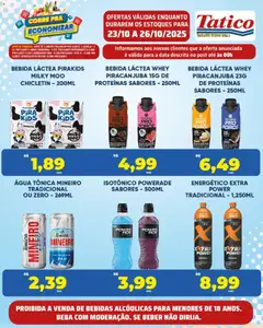 Tatico - Ofertas Fim de Semana - Pré-Visualização do folheto da loja Tatico, válido de 23.10.2025