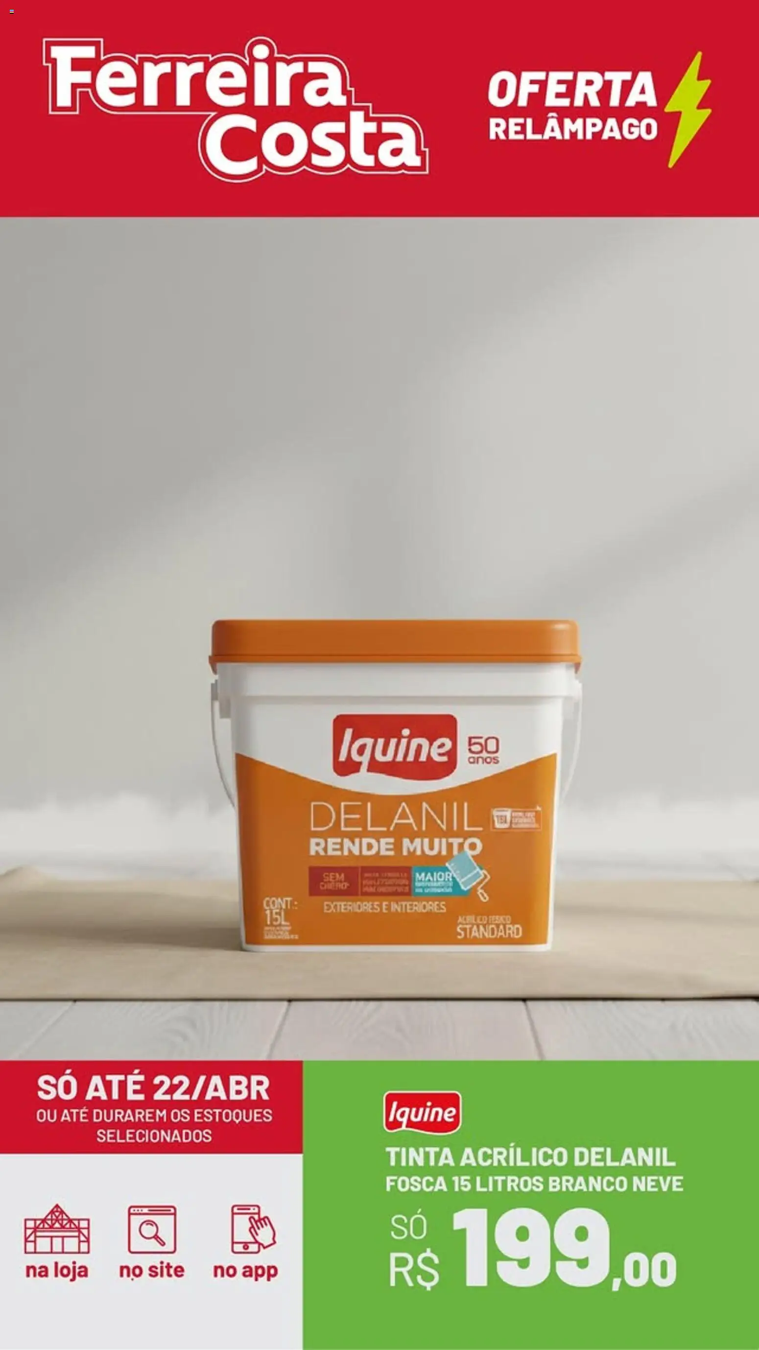 Ferreira Costa Folheto - válido de 16.04.2026 | Página: 4 | Produtos: Tinta
